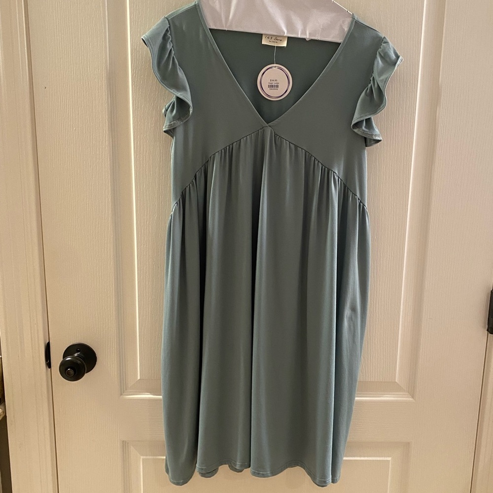 Sage Summer Dress